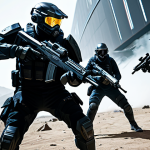 Nikke Team in Action**

"A dynamic team of Nikke characters engaging in a futuristic battle scene, fully clothed in advanced tactical gear, appropriate attire, showcasing diverse skill animations, safe for work, perfect anatomy, correct proportions, high-quality digital art, dramatic lighting, science fiction environment, professional, family-friendly."

**
