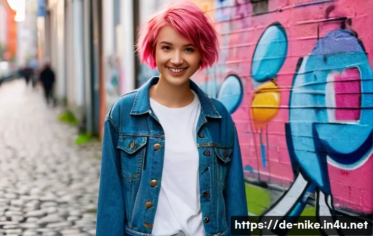 승리의여신 니케 초보 유저 가이드 - **Prompt:** A young woman in her early 20s with short, choppy pink hair, wearing a stylish, slightly...