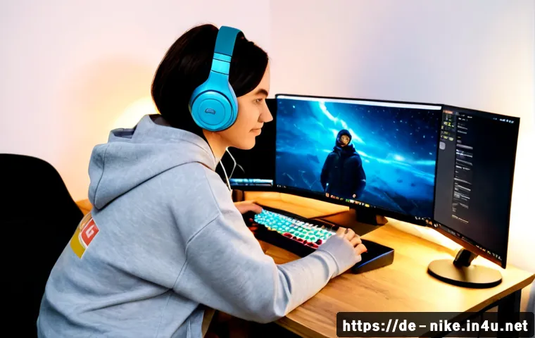 승리의여신 니케 동영상 제작 팁 - Photorealistic German gaming content creator editing an anime-inspired mobile action game video at a...